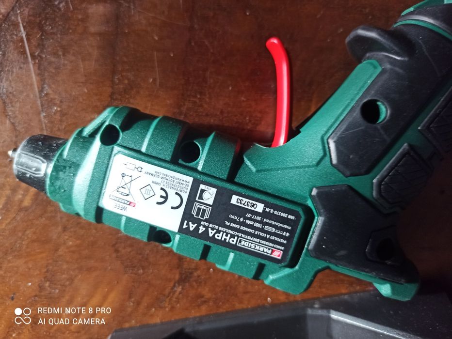 Pistola de cola Parkside