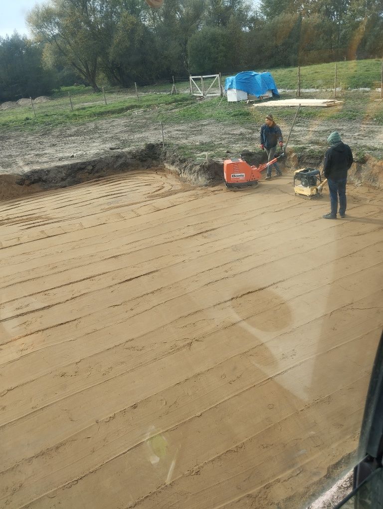 Uslugi koparko ladowarka i mini koparka