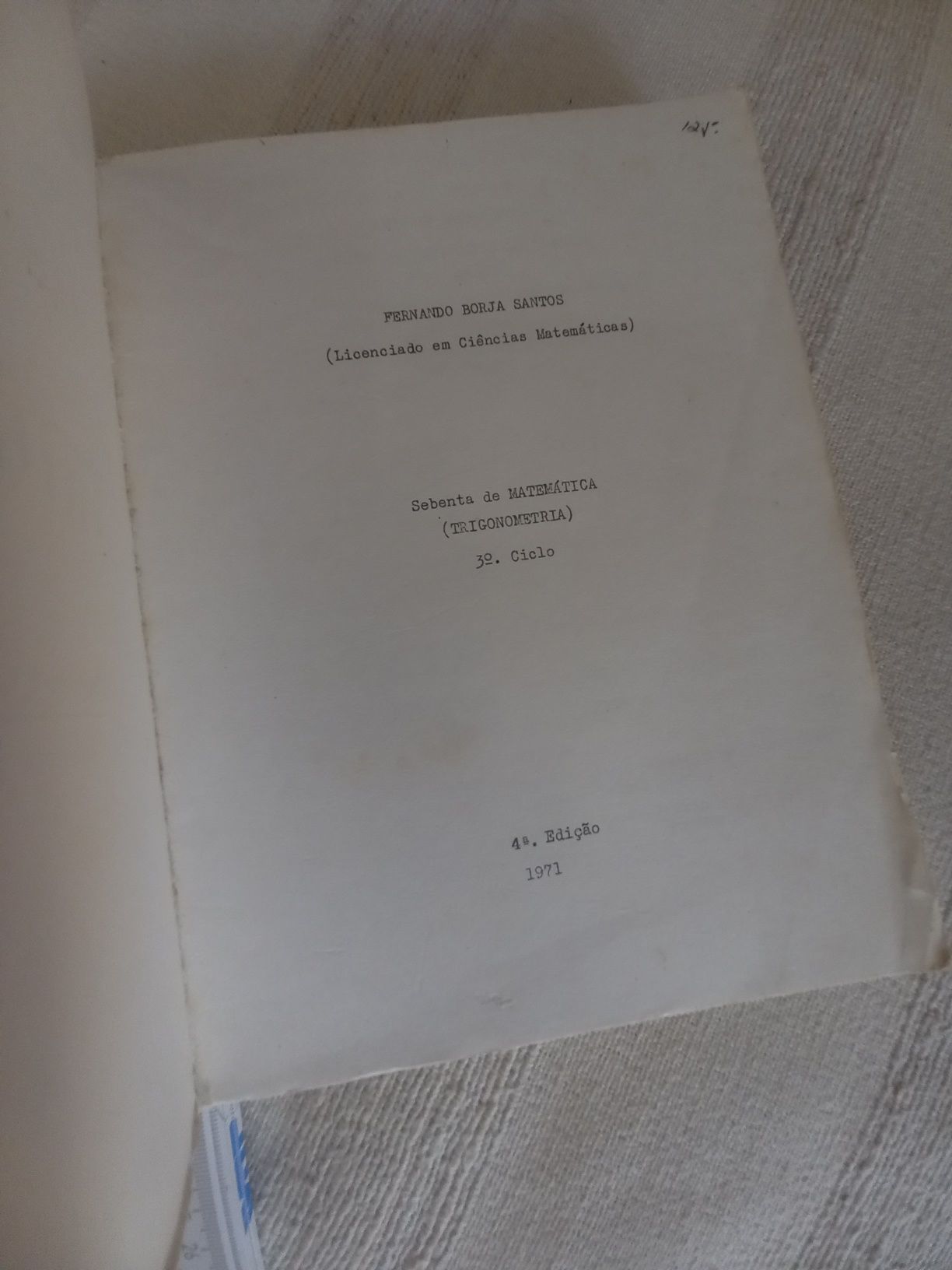 Sebenta de Borja Santos Trigonometria