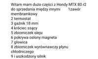 Części Honda mtx 80 r2