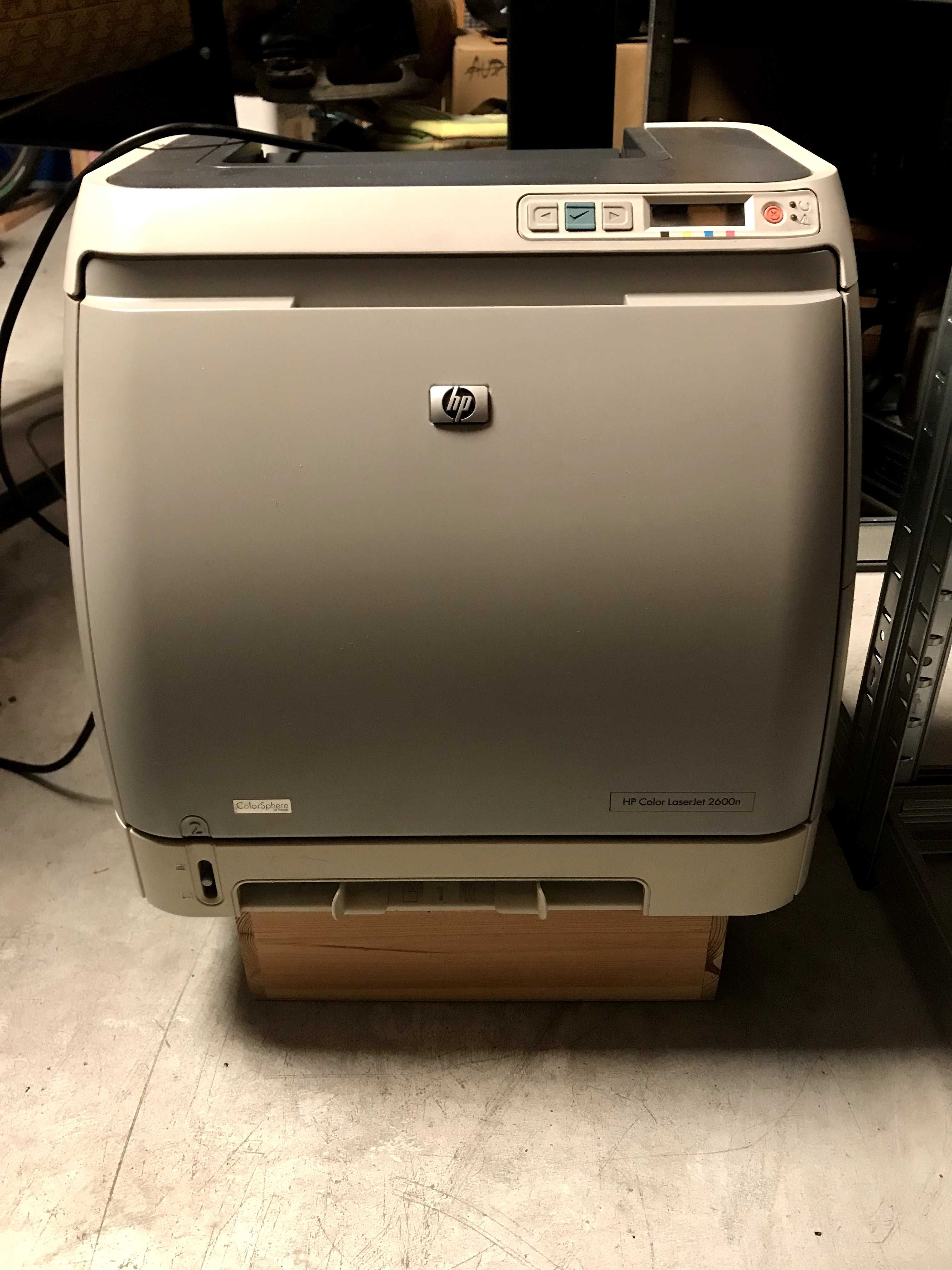 Drukarka laserowa B&W + kolor, HP Color LaserJet 2600n