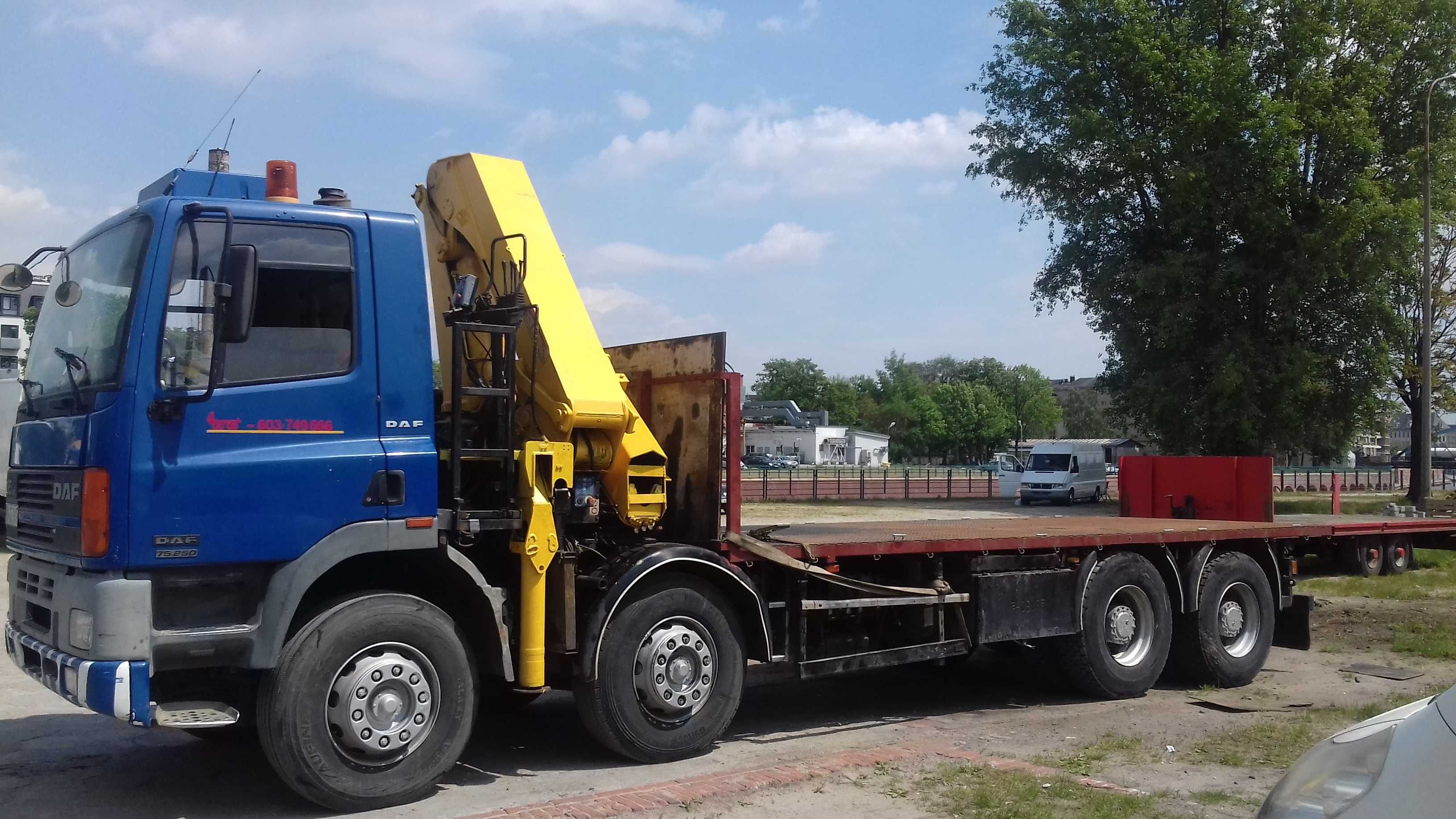 hds Wrocław dżwig transport usługi