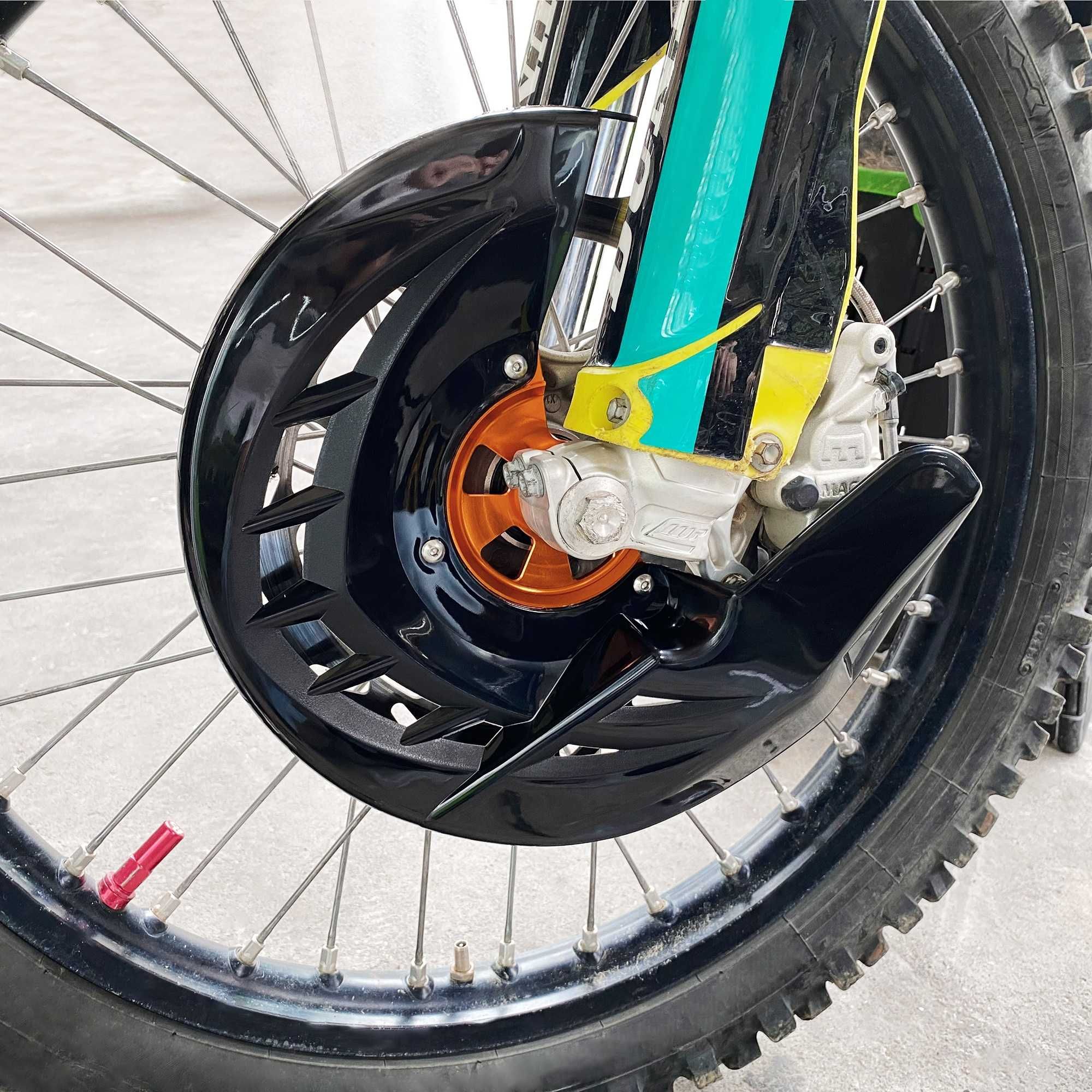 Osłona przedniej tarczy hamulcowej i zacisku KTM Husqvarna oś 22 26mm