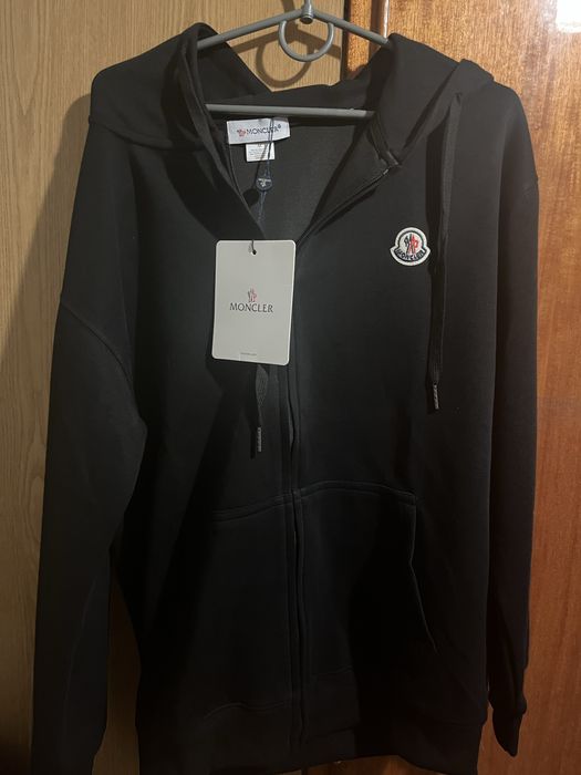 Кофта Moncler, зіп худі, зіпка