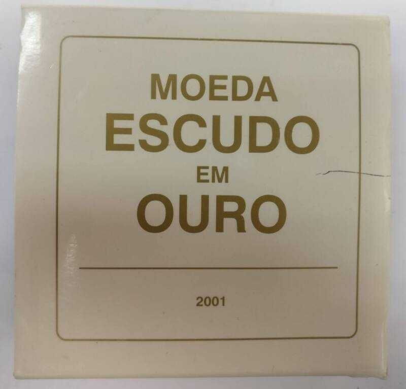Moeda Ouro 2001 – Escudo em ouro (1$00)