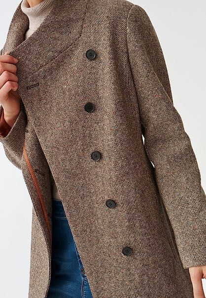 Stylowy taliowany płaszcz TATUUM – model Vadika 1, rozm. L