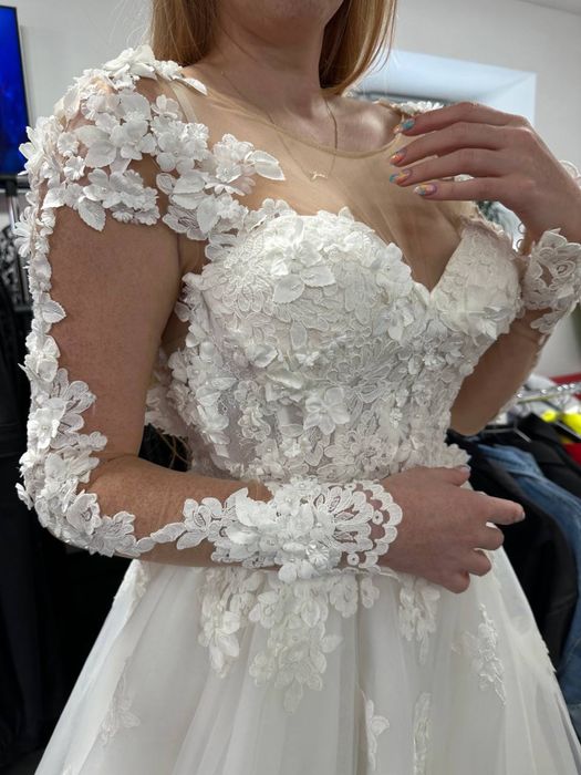 Весільна сукня, весільне плаття crystal design (wona) модель elania