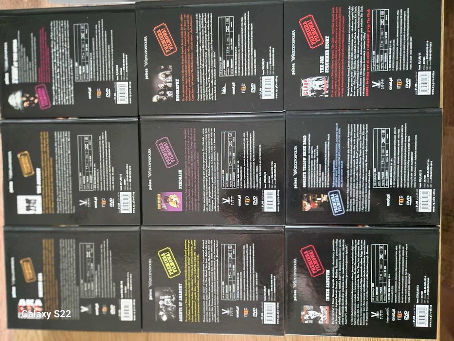Kolekcja 25 z muzyką  płyt dvd  książka + film