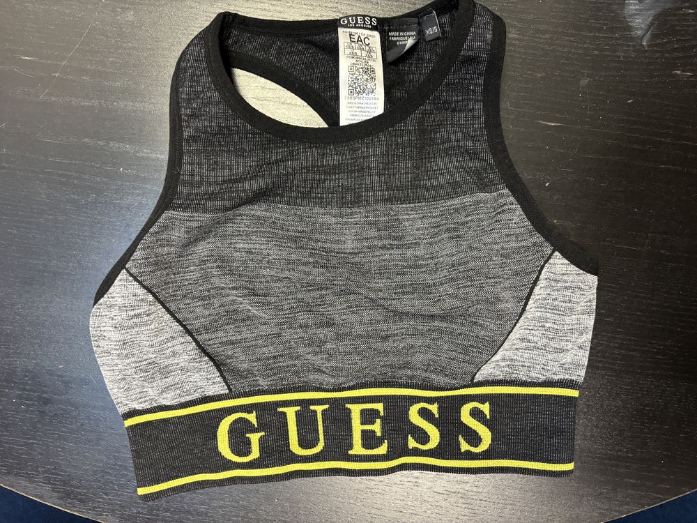 Guess top topik stanik biustonosz sportowy wycięty elastyczny xs 34 s