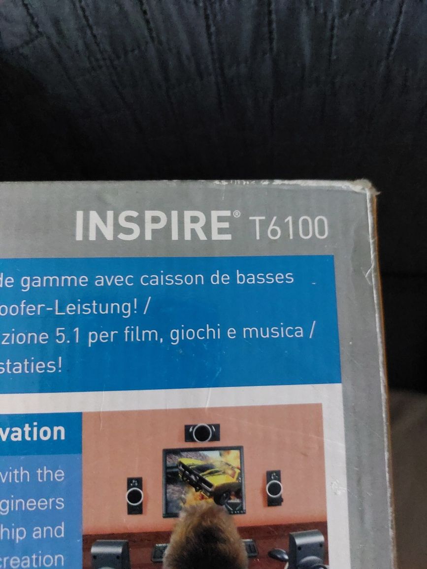 Jak nowy kompletny  zestaw głośników  CREATIVE  Inspire T6100