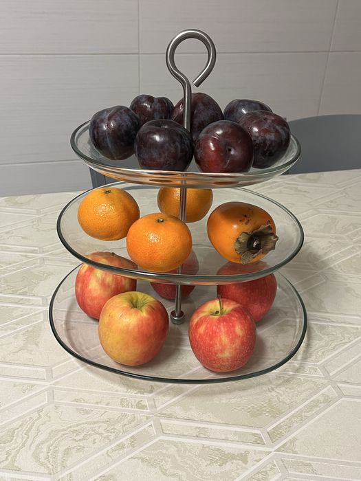 Fruteira de 3 andares