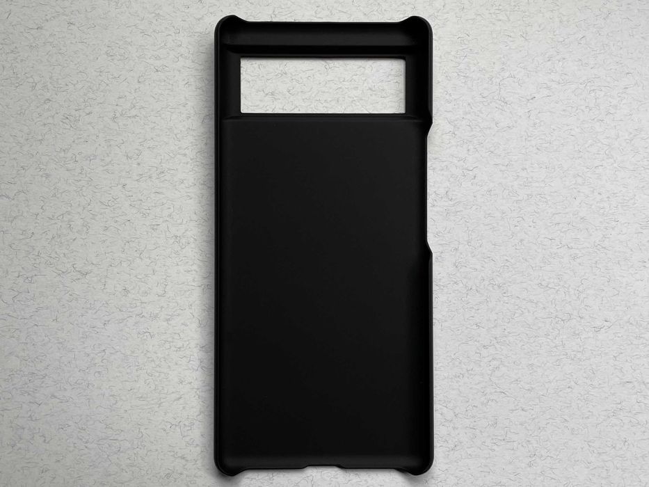 Google Pixel 6 чохол матовий пластик чорний тонкий BLACK чехол