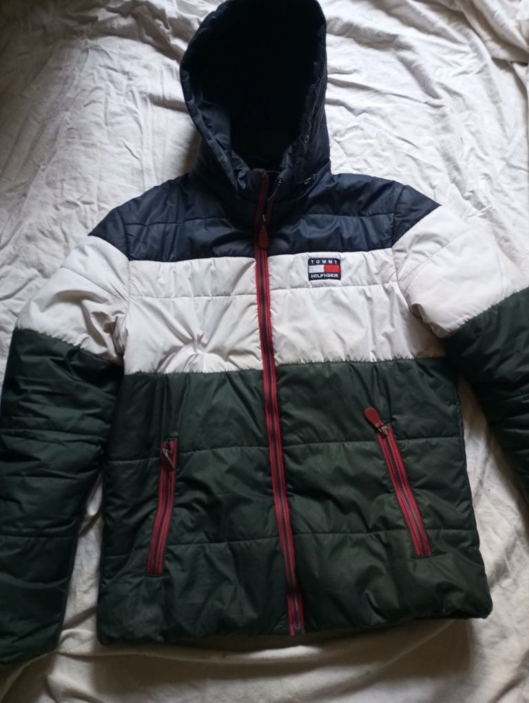 Куртка мужская зимняя пуховик Tommy Hilfiger р.XL оригинал