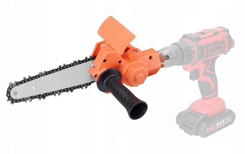 Przystawka piła łancuhowa adapter do wkrętarki pila OKAZJA