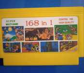 kartridż 168 in 1 scalak, pegasus, famicom