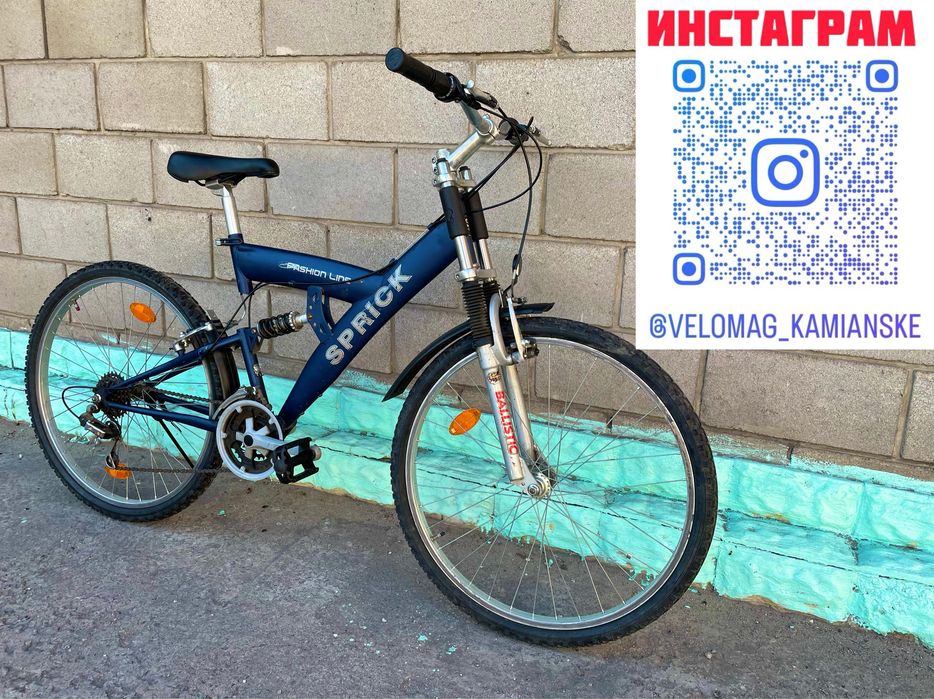 Велосипед Sprick Колёса 26 Двухподвес из Европы Shimano