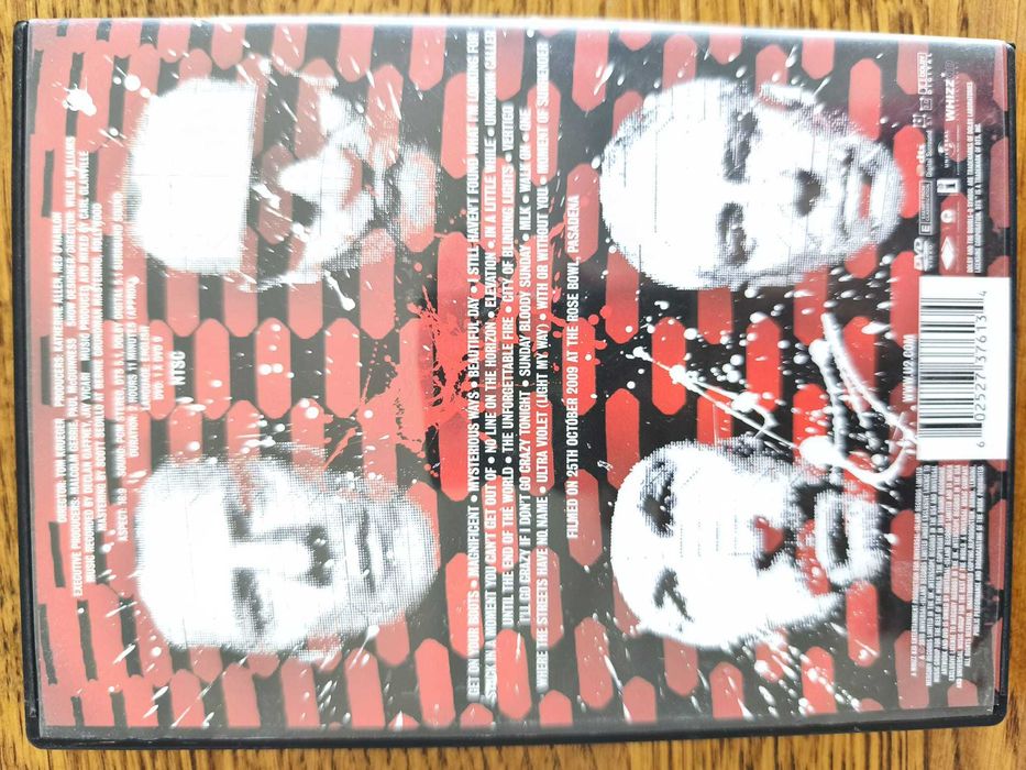 Koncert zespołu U2- "At the Rose Bowl"