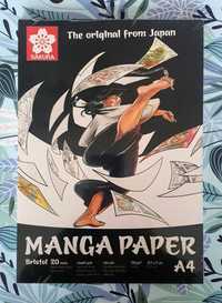 Sakura Manga Paper A4 nowy blok papier arkusze manga komiks