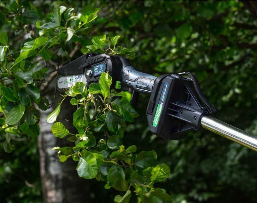 ZESTAW XXL Piła Gałęziowa + Wysięgnik 250cm WUBER Akumulatorowa Nowa