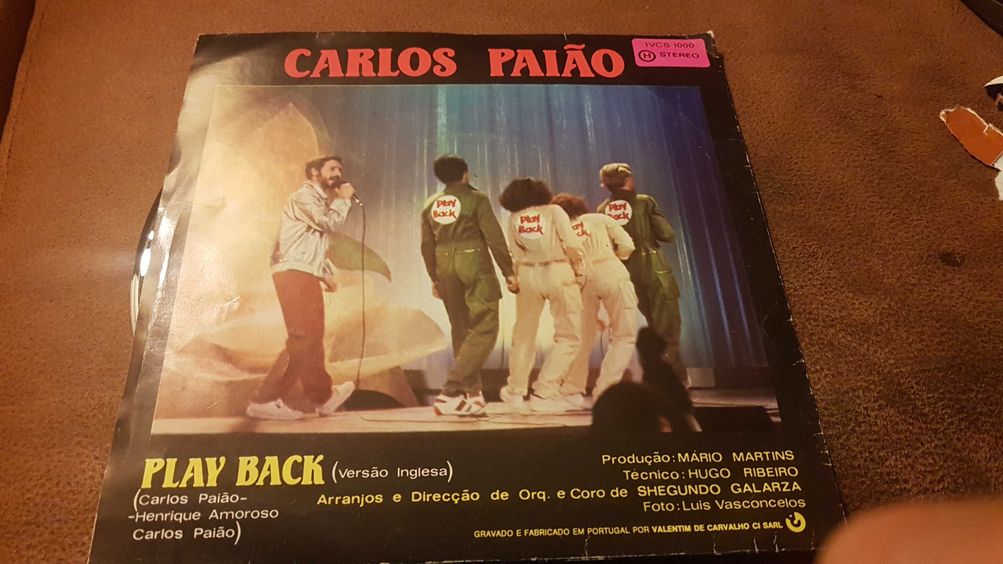 Single Carlos Paião-Play Back
