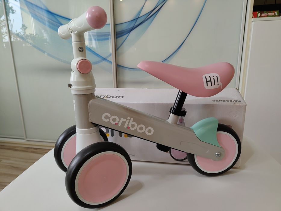 Rowerek biegowy chodzik jeździk dla dzieci CARIBOO FRIENDS jak nowy