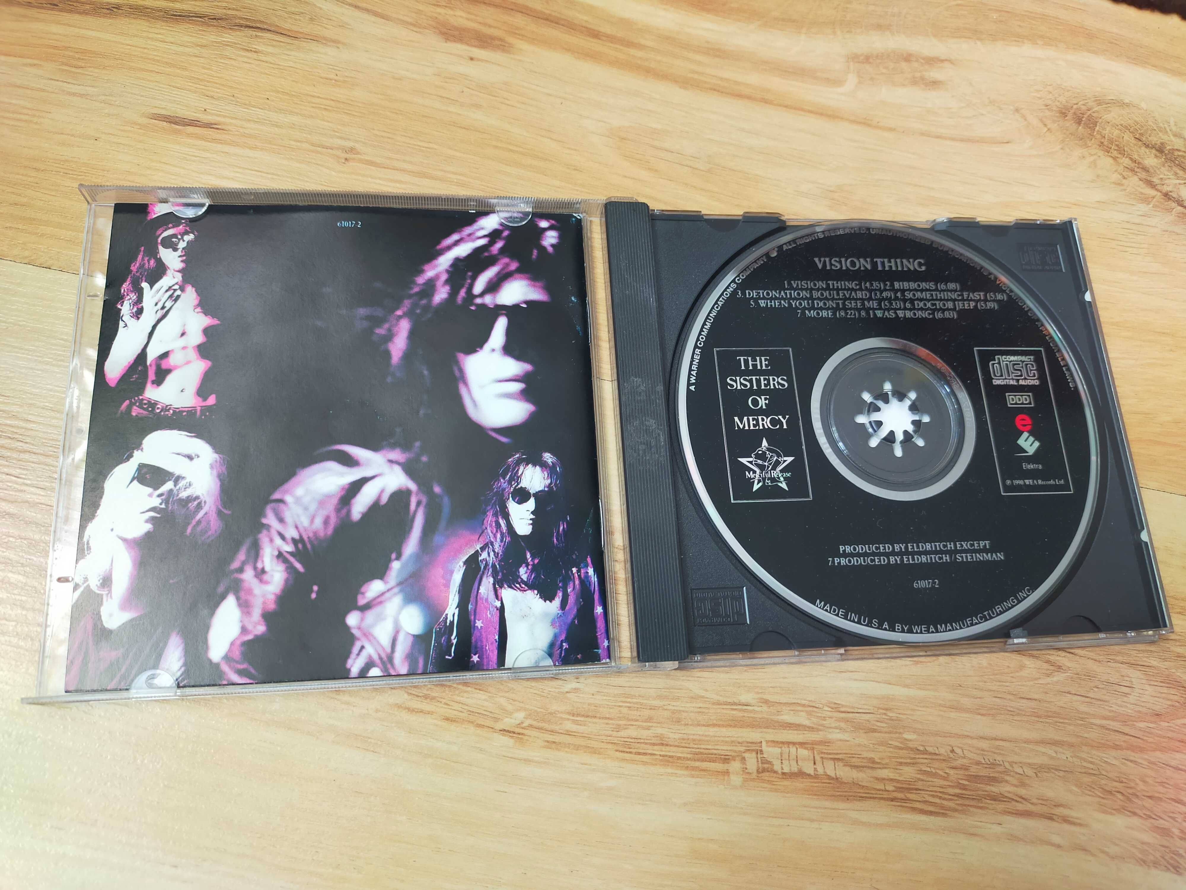 THE SISTERS OF MERCY "Vision Thing" CD. Jak nowa ! Wyd. USA