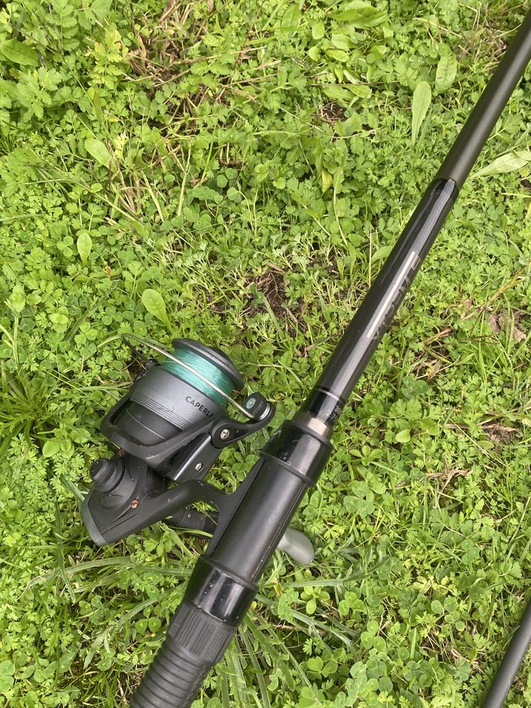 cana de pesca com tudo