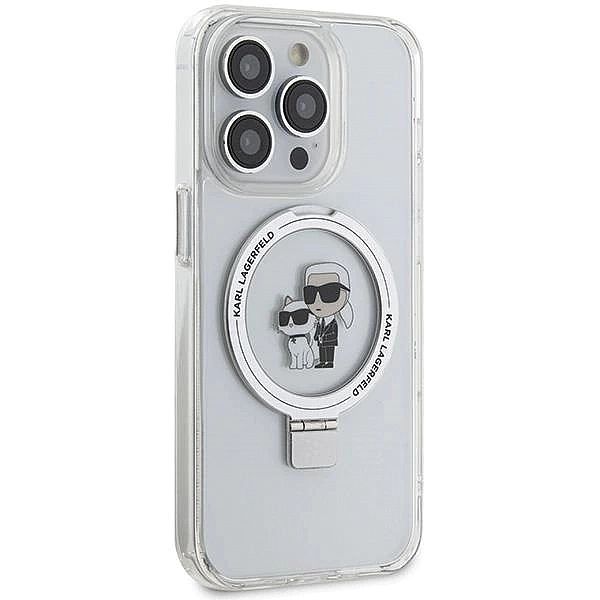 Etui Karl Lagerfeld Ring Stand Karl&Choupettte MagSafe do iPhone 14 Pr