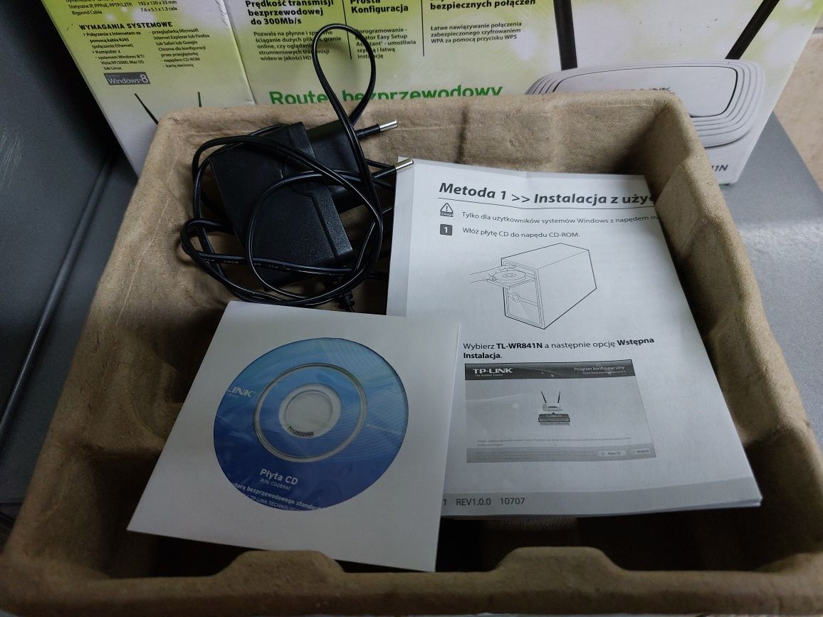 Router bezprzewodowy TP-Link TL-WR841N