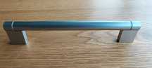 Uchwyt meblowy relingowy chrom mat 180mm 17szt pochwyt
