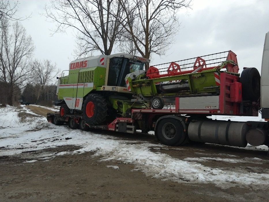 Transport niskopodwoziowy ciągników koparek kombajnów maszyn rolnicz