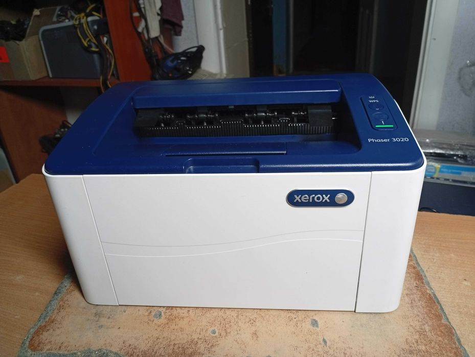 Лазерний принтер Xerox Phaser 3020 з WiFi, заправлений 100%