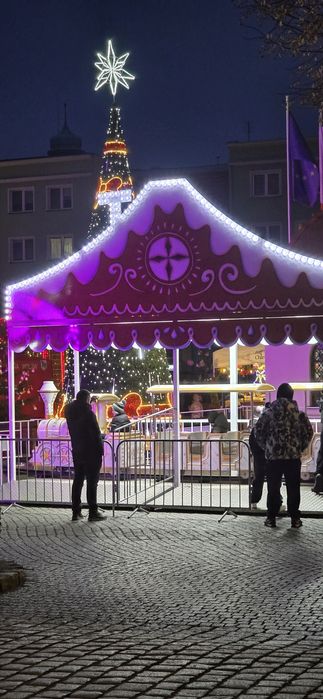 Karuzela wenecka Kolejka świąteczna Snowtubing  Dmuchańce  świąteczne