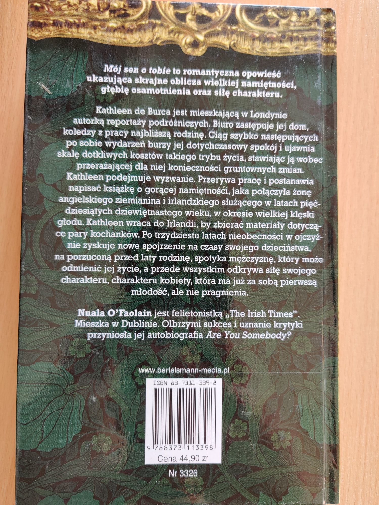 Mój sen o Tobie. Nuala O'Faolain