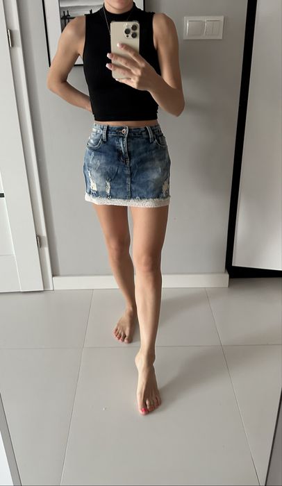 Spodniczka jeansowa rozmiar M