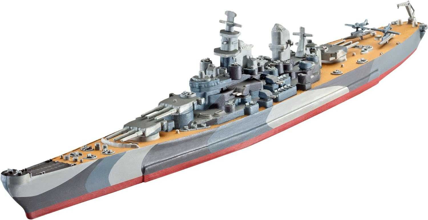 Revell 05128 Model statku Battleship U.S.S. Missouri w skali 1:1200