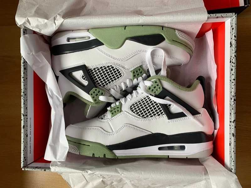 Buty meskie Mokasyny Jordan_4_Retro_Seafoam R.44