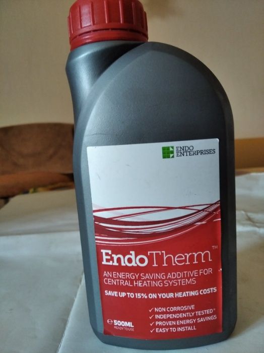 Економия газа  на отоплении  жидкость Endotherm .