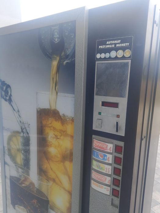 Automat lodówka na napoje