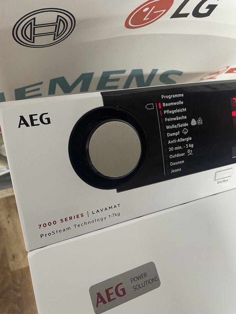 Пральна машина AEG 7000 series вертикальне завантаження (стиральная)