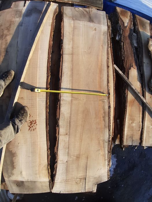 Дошка суха дуб 30,50мм, горіх 60, 30мм, слеб