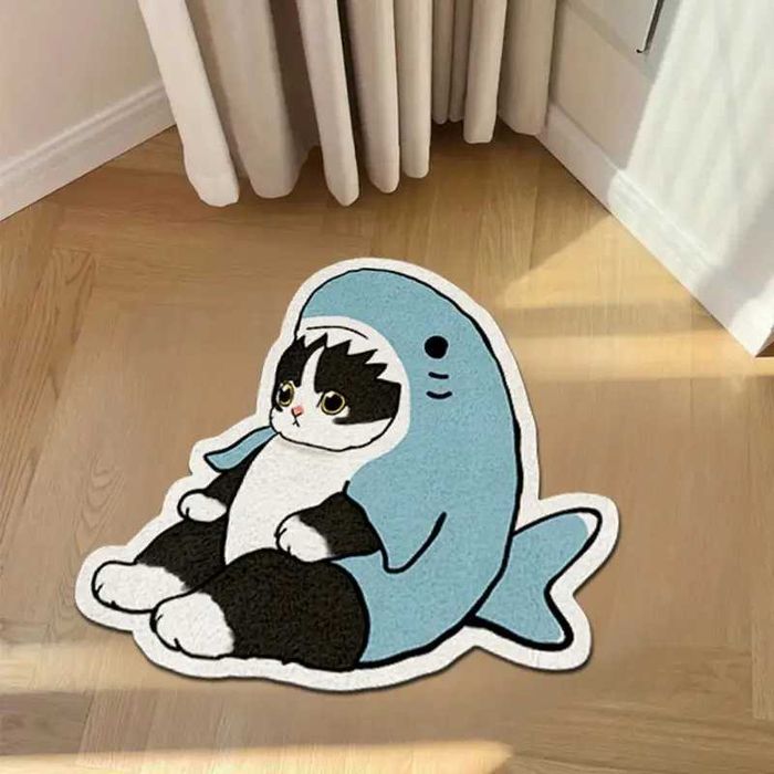 Nowy dywan         kot