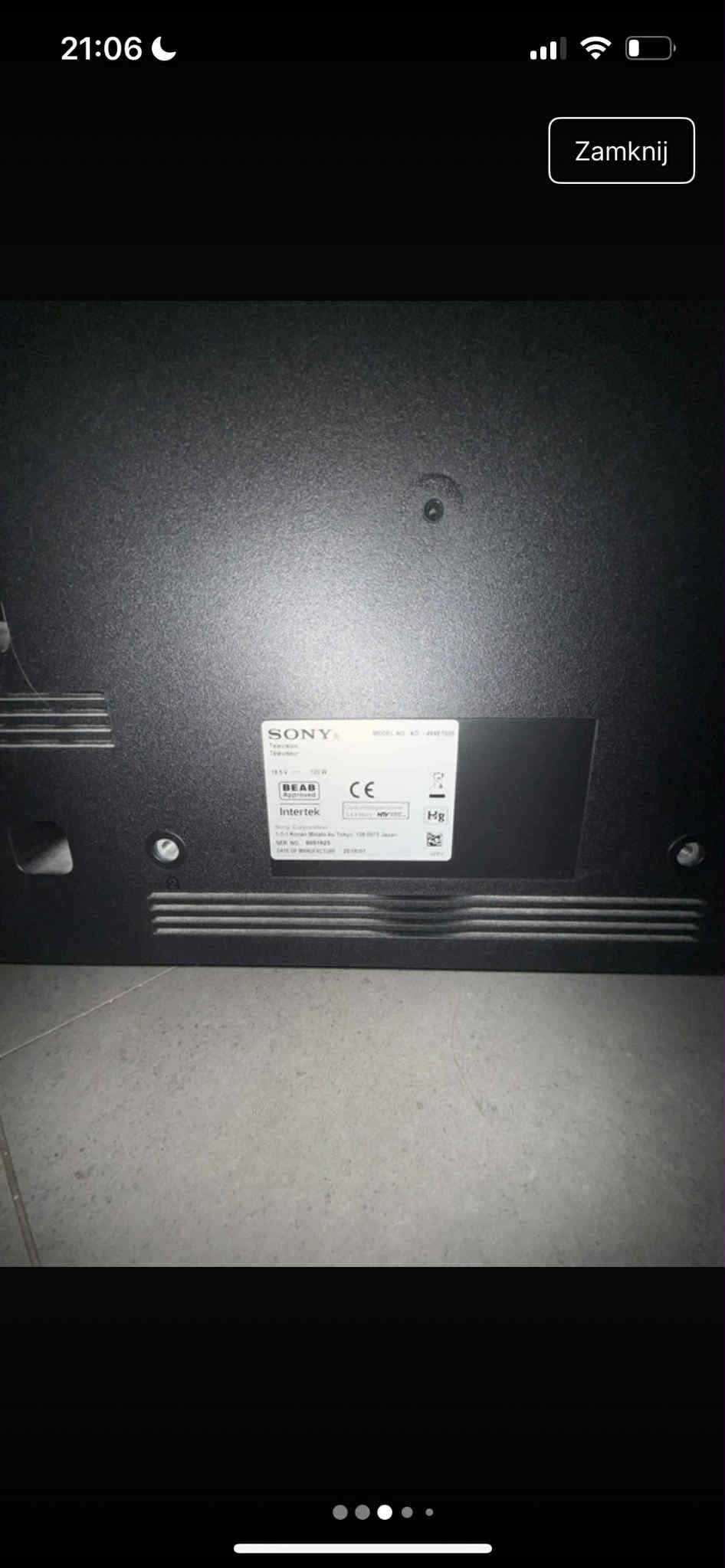 Telewizor Sony KDL-40EX525 40″ Full HD