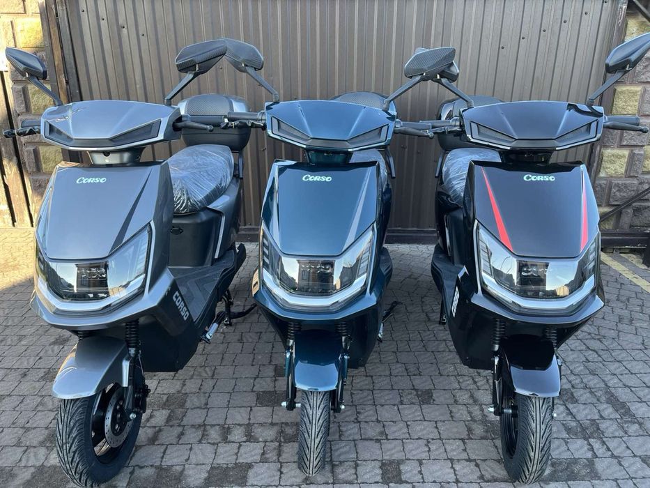 Доставкабезкоштовно.‼️ЛІТІЙ‼️електроскутерCorso Racer1500w