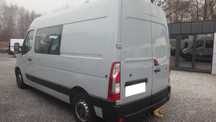 Renault Master  MASTER brygadówka doka dubel kabina 7-osób 2017 regały półki