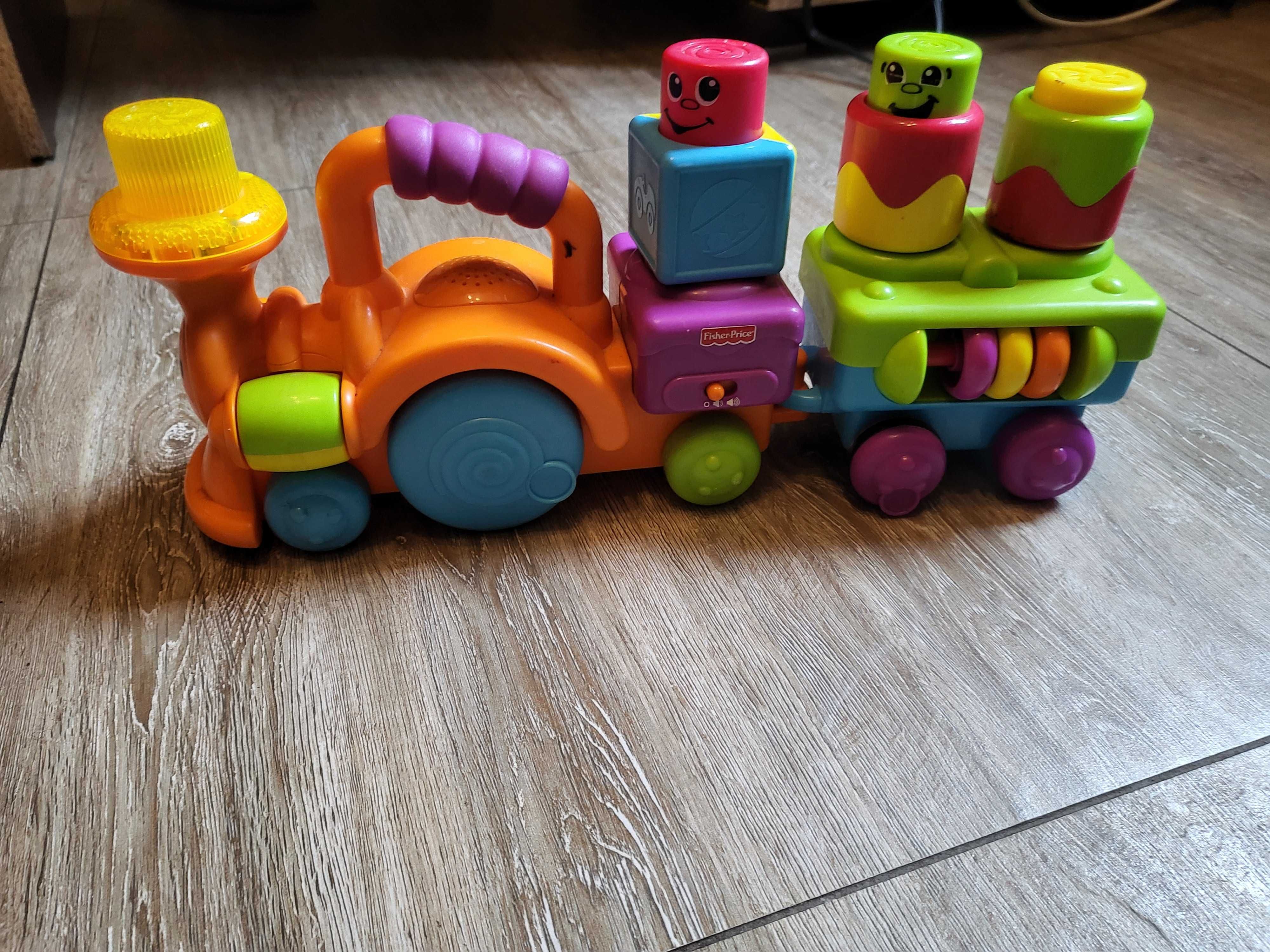 Pociąg fisher price dla niemowlaka