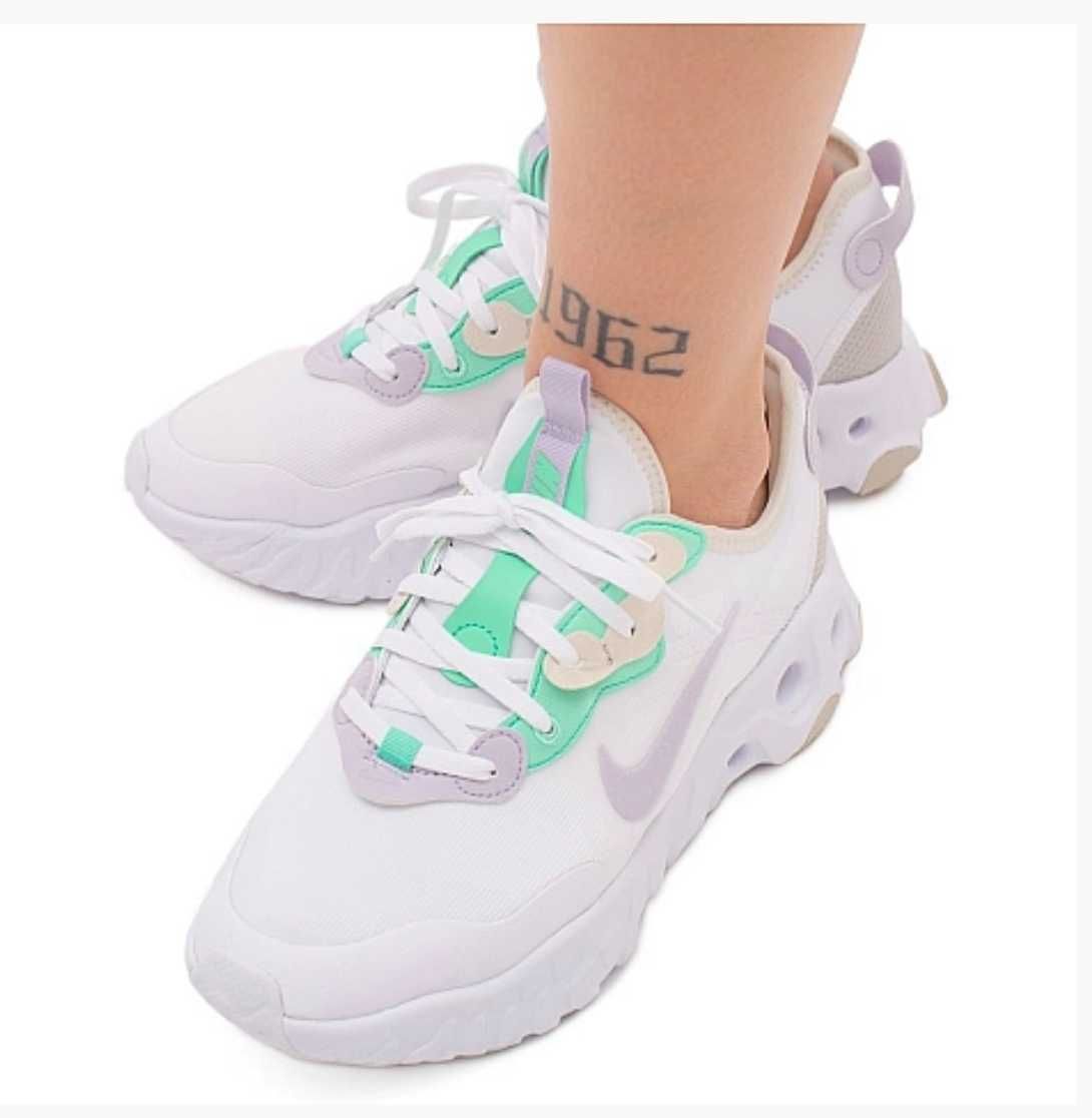 Кофта Кроссовки Nike W React р.40 белые NEW