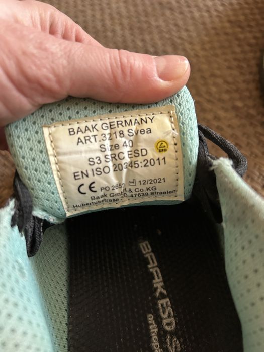 Buty robocze Baak r. 40
