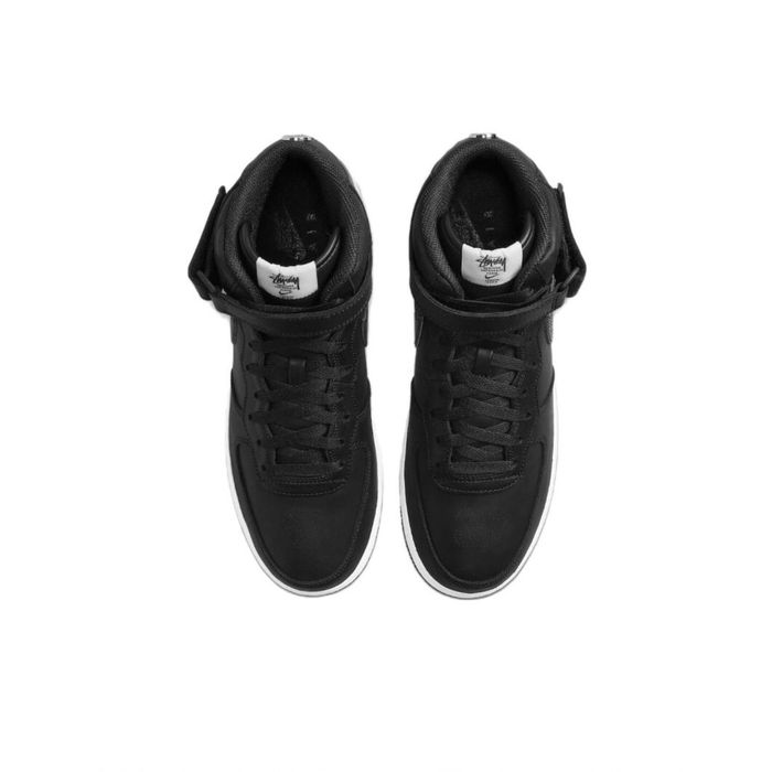 Кросівки оригінал нові Nike air force Stussy black new форси  найк кед