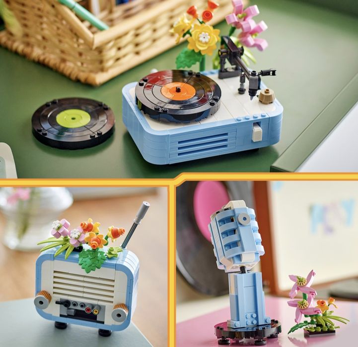 NA LEWARA nowe klocki LEGO Creator 31172 3 w 1 gramofon